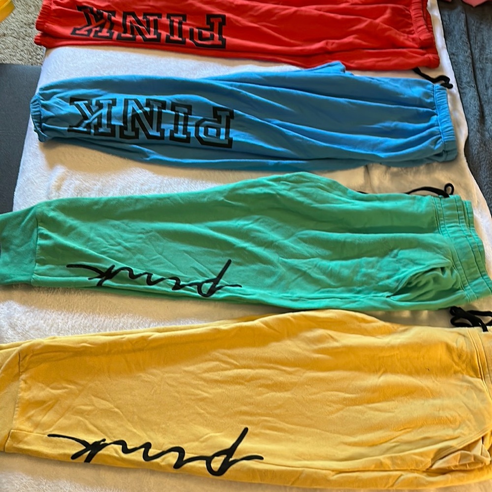 Pink Brand Sweat Pants Multi Color (Sold Separately)